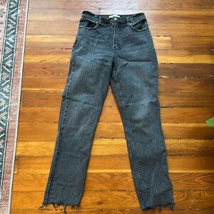 Abercrombie 90s straight ultra high rise jeans